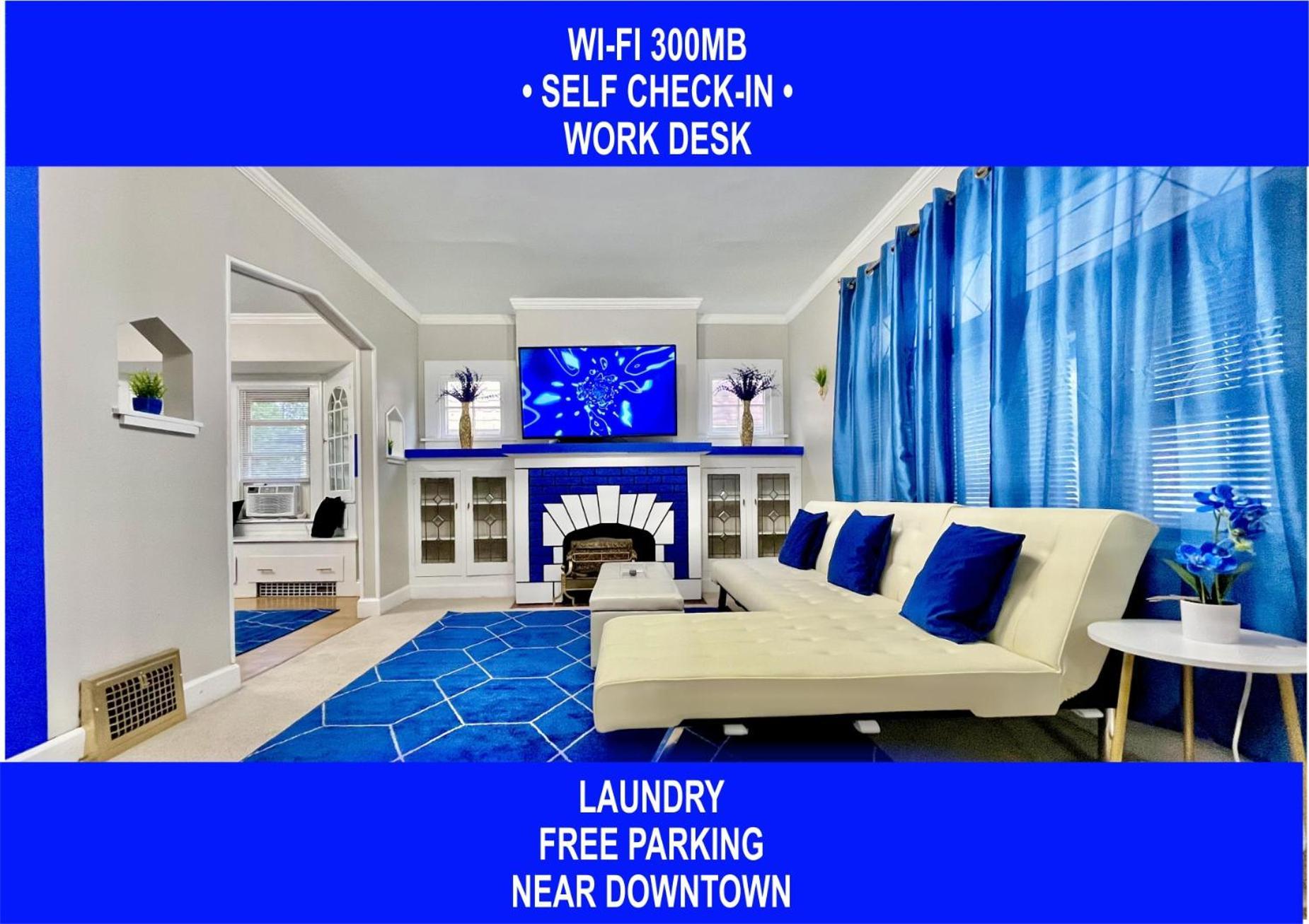 The Sapphire Haven - Your Old Brooklyn Oasis Awaits Families, Couples, Business Travelers Near Downtown With Parking, 300 Mb Wifi & Self Check-In Cleveland Kültér fotó